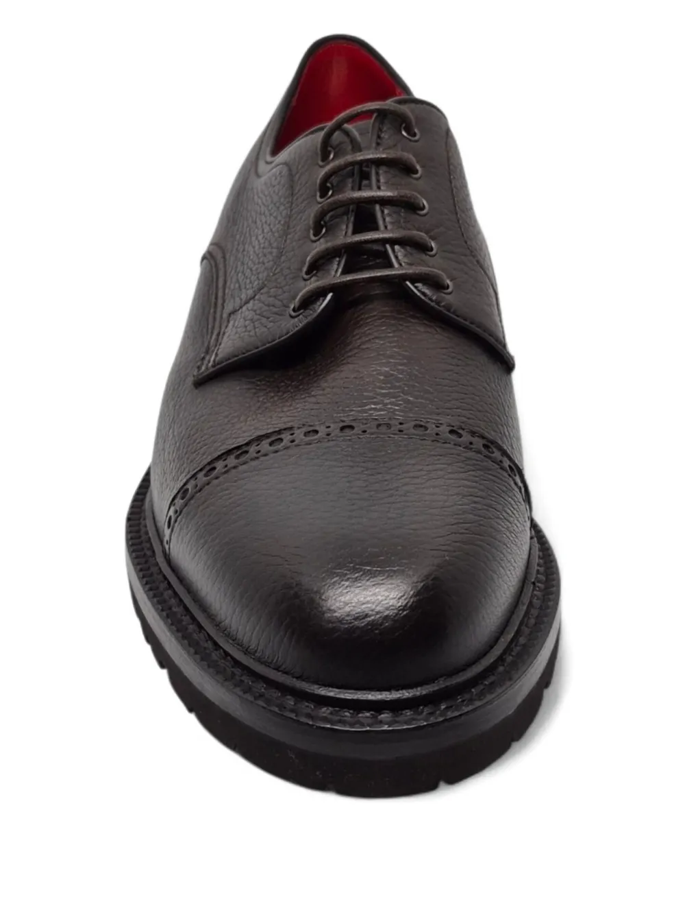 Barrett leather derby shoes Brown