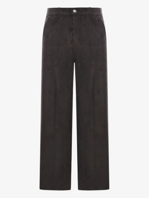 AMI Paris Calça de veludo cotelê