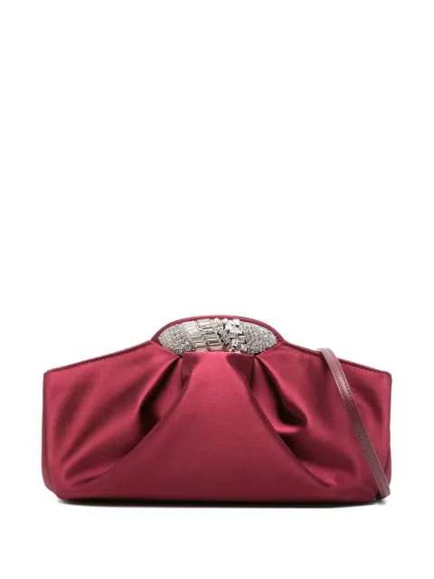 Giuseppe Zanotti crystal-embellished clutch bag