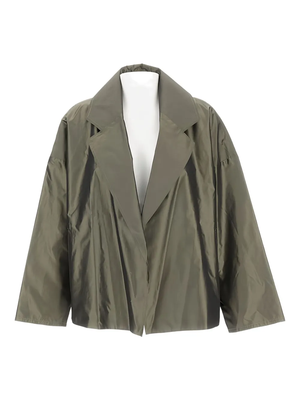 Dušan Silk Jacket In Green