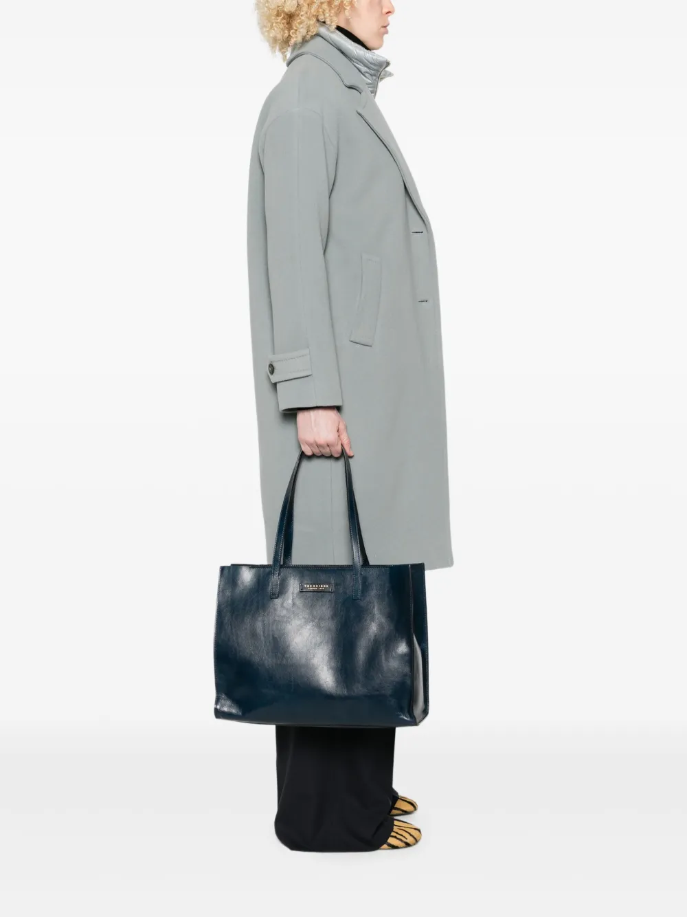 The Bridge Mirra shopper - Blauw