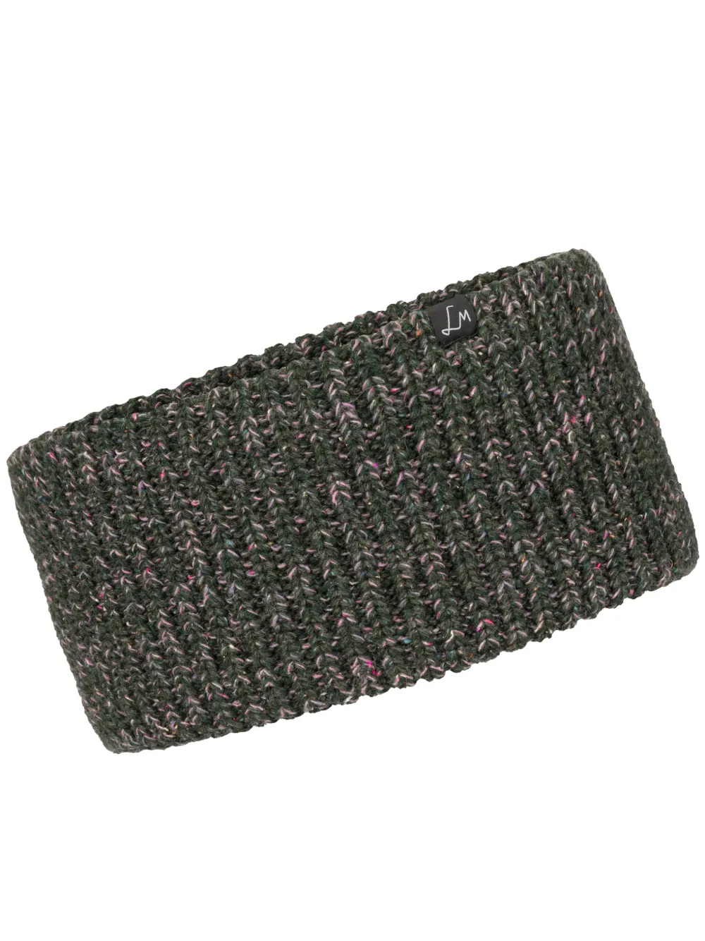 Lamunt Ribbed-knit Headband In Green