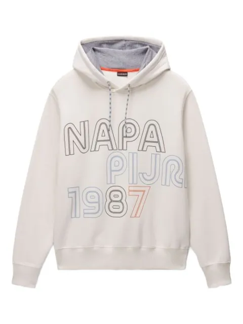 Napapijri  Fiemme logo-print hoodie