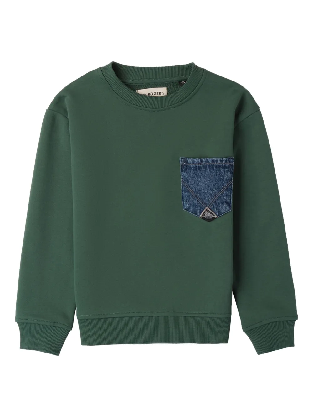 Roy Rogers Kids denim-pocket sweatshirt | Green | Image 1
