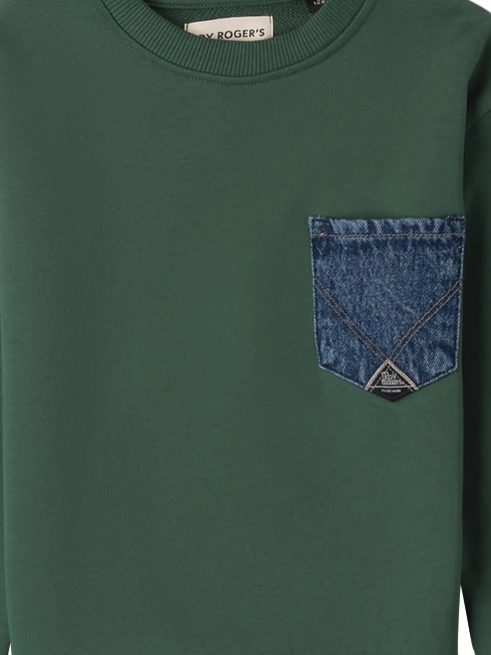 Roy Rogers Kids denim-pocket sweatshirt | Boys Hoodies & Sweatshirts | Image 2