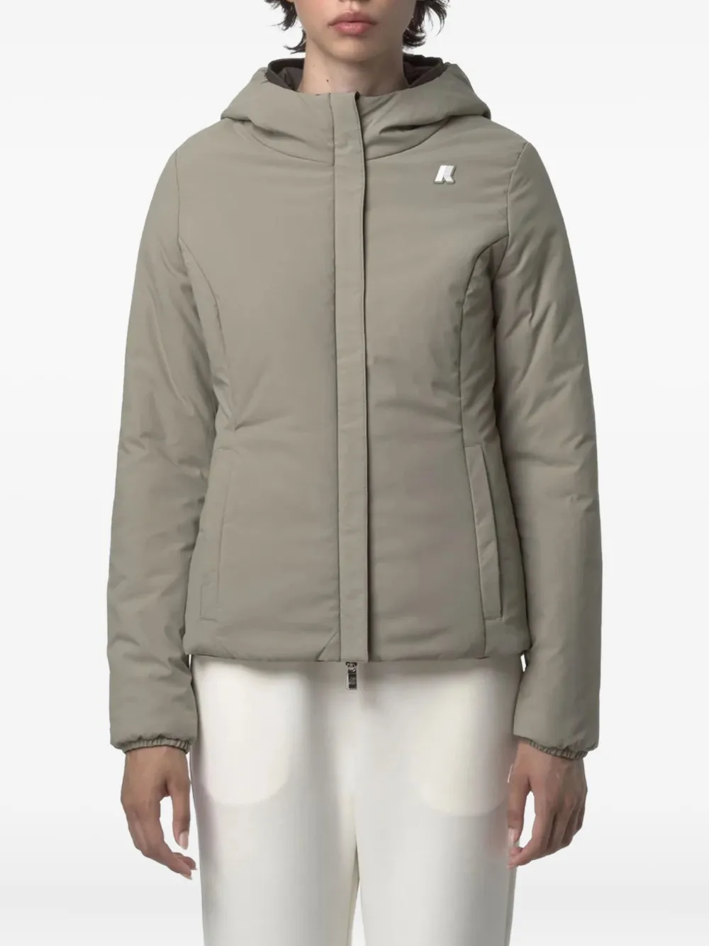 K-way Lily St Warm Double Clothing In Green