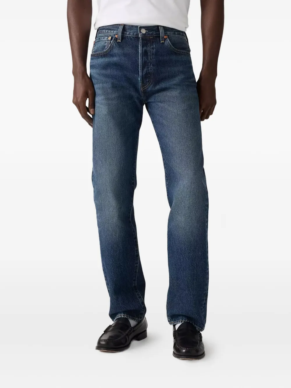Levi's 501 Five-pocket Jeans In Blue