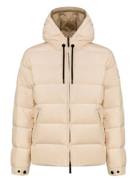 AFTER LABEL quilted-design hooded puffer jacket