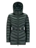 CAPE HORN hooded belted jacket - Green