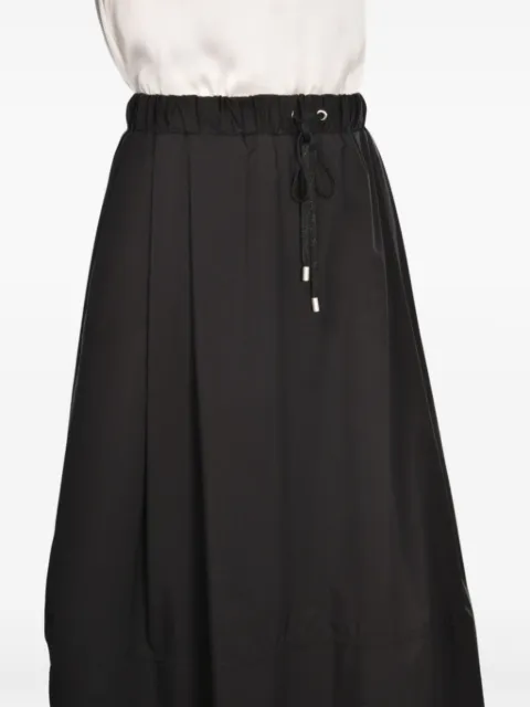 Gran Sasso drawstring midi skirt