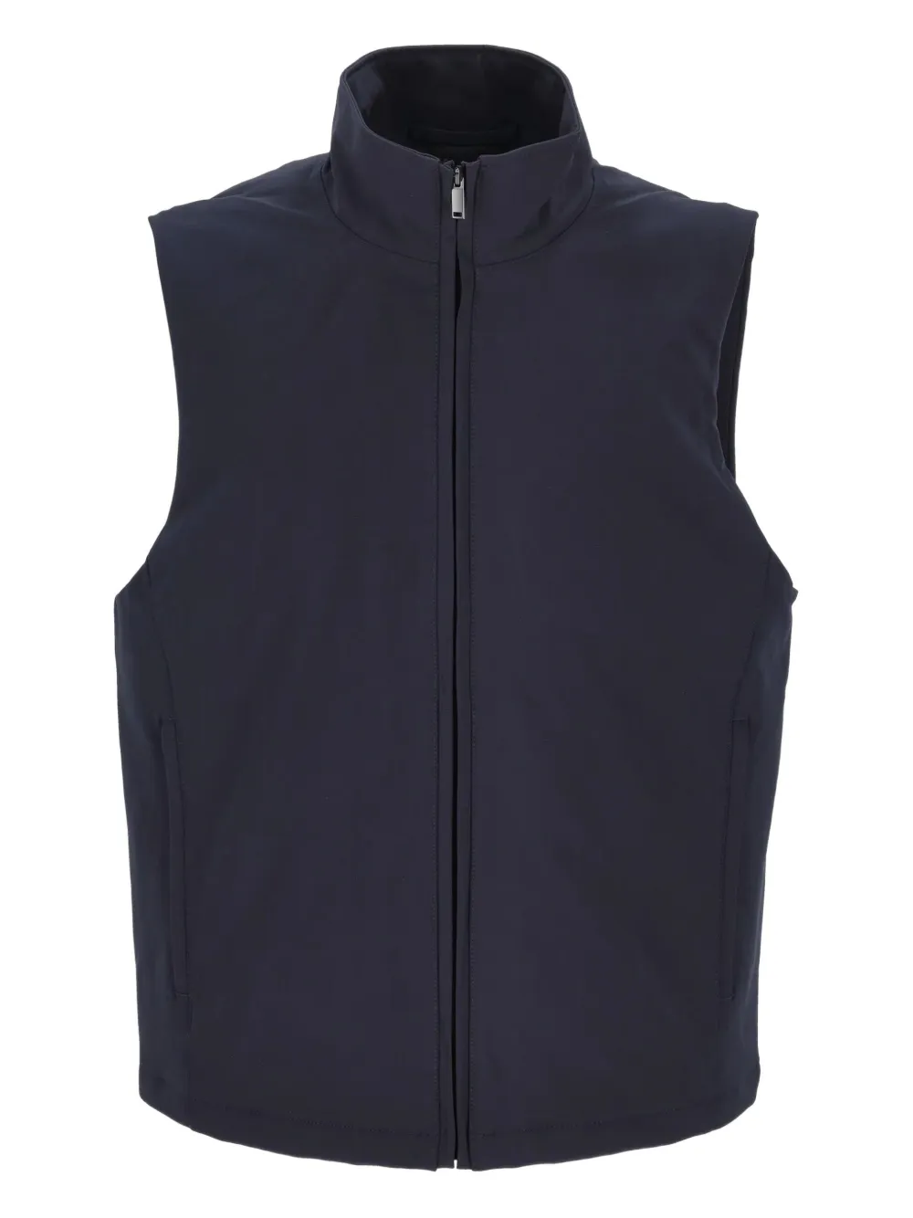 Calvin Klein zip-up sleeveless gilet | Blue | Image 1