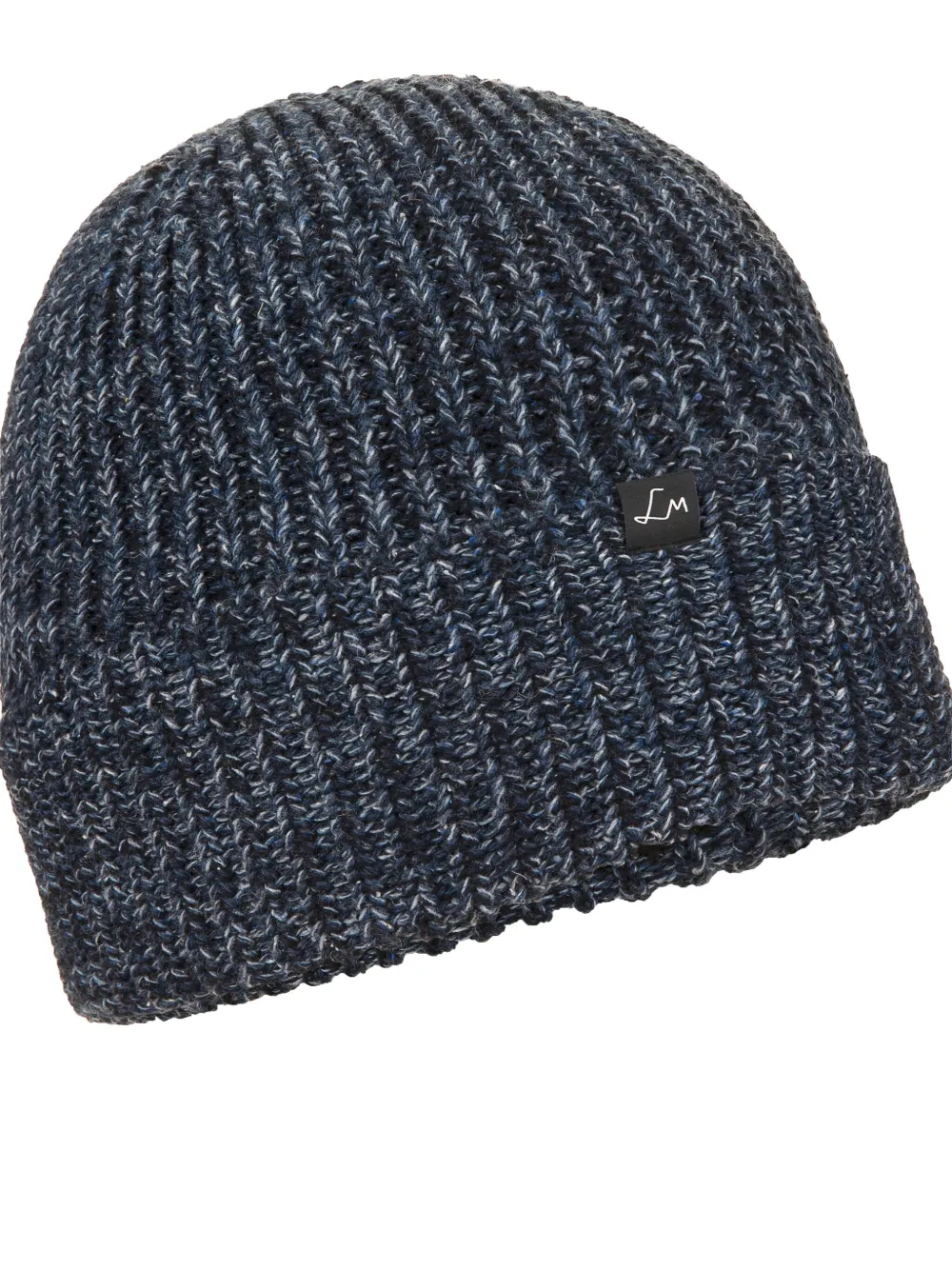 LAMUNT ribbed beanie - Blauw