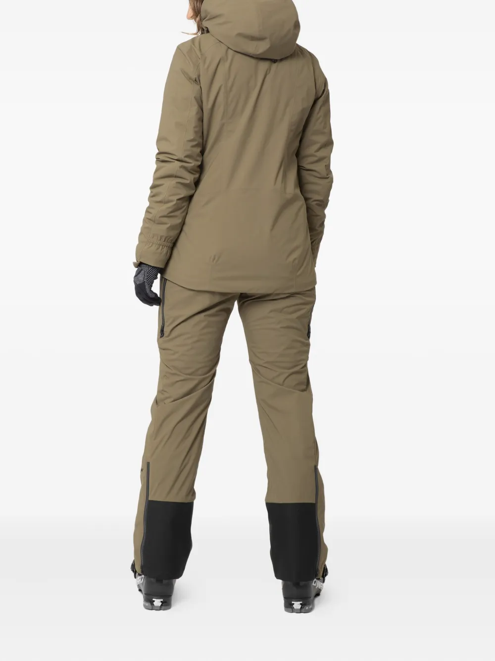 LAMUNT Tiziana zip-front ski jacket - Bruin