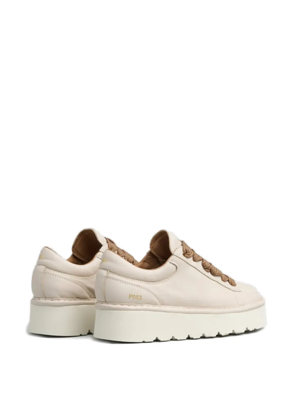 PANCHIC Sneakers met plateauzool Beige