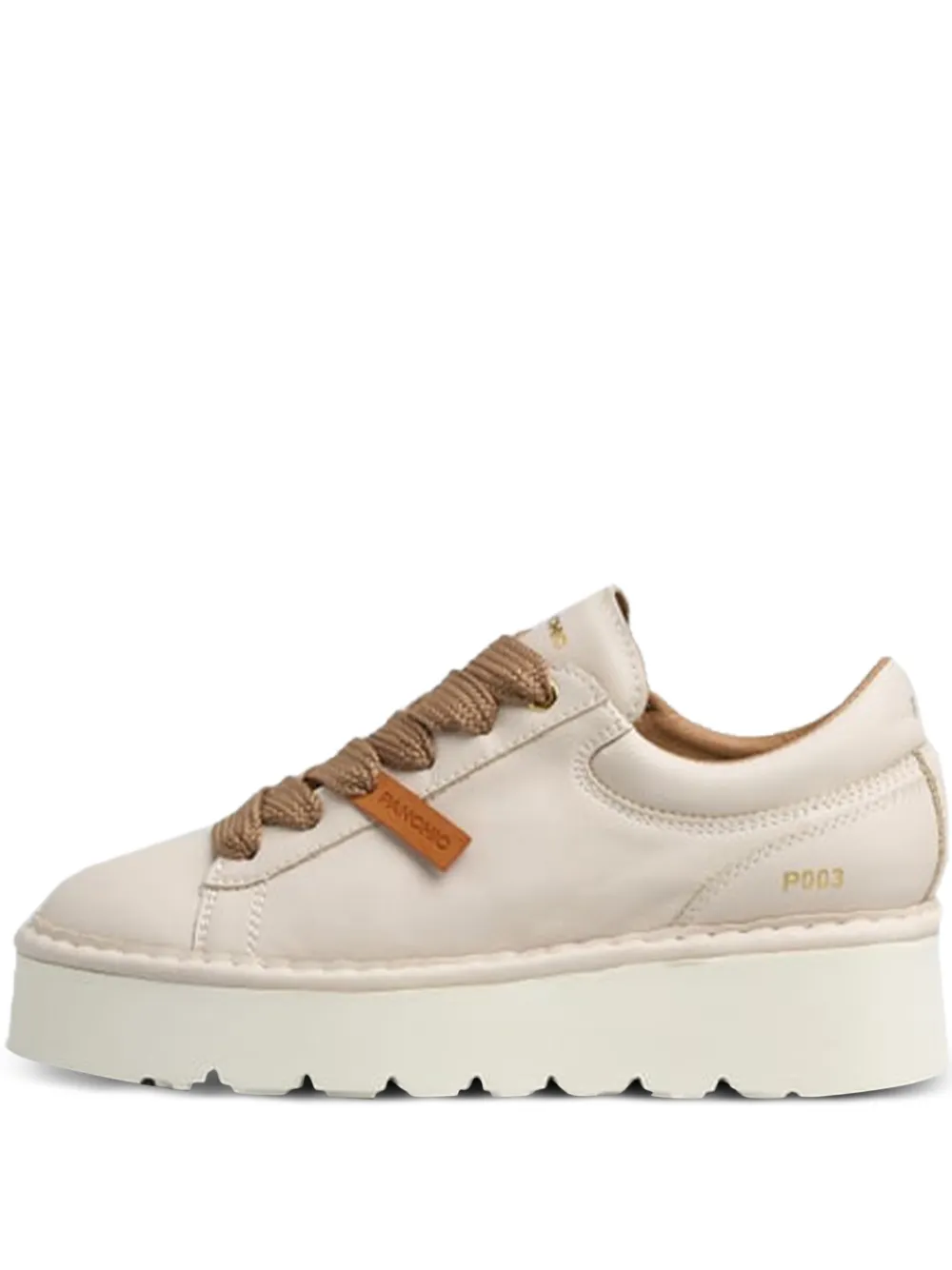PANCHIC Sneakers met plateauzool Beige