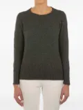 Le Tricot Perugia raglan-sleeves wool sweater - Green
