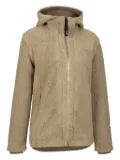 LAMUNT hooded teddy-fleece jacket - Brown