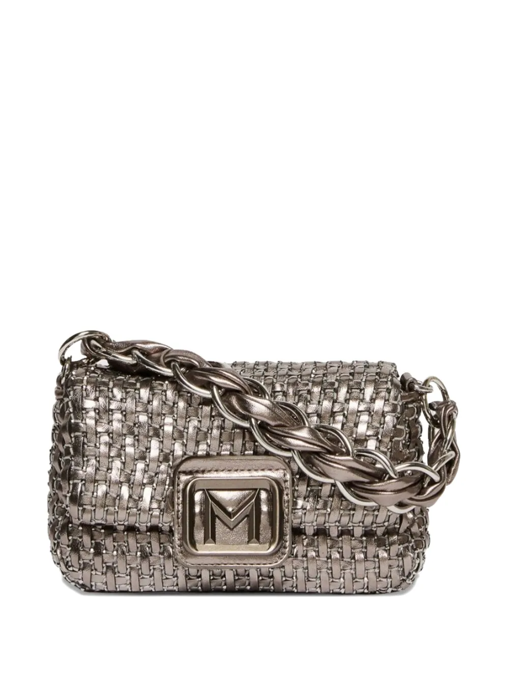 Marella Small Le Muse Chain-strap Shoulder Bag In Silver