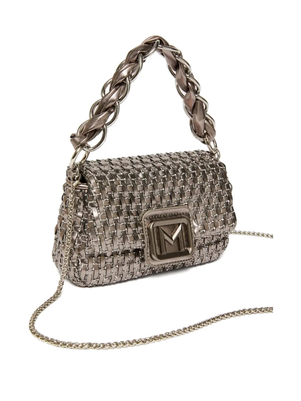 Marella small Le Muse chain-strap shoulder bag - Zilver