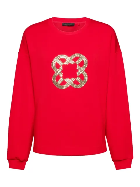ELENA MIRO` embellished sweatshirt