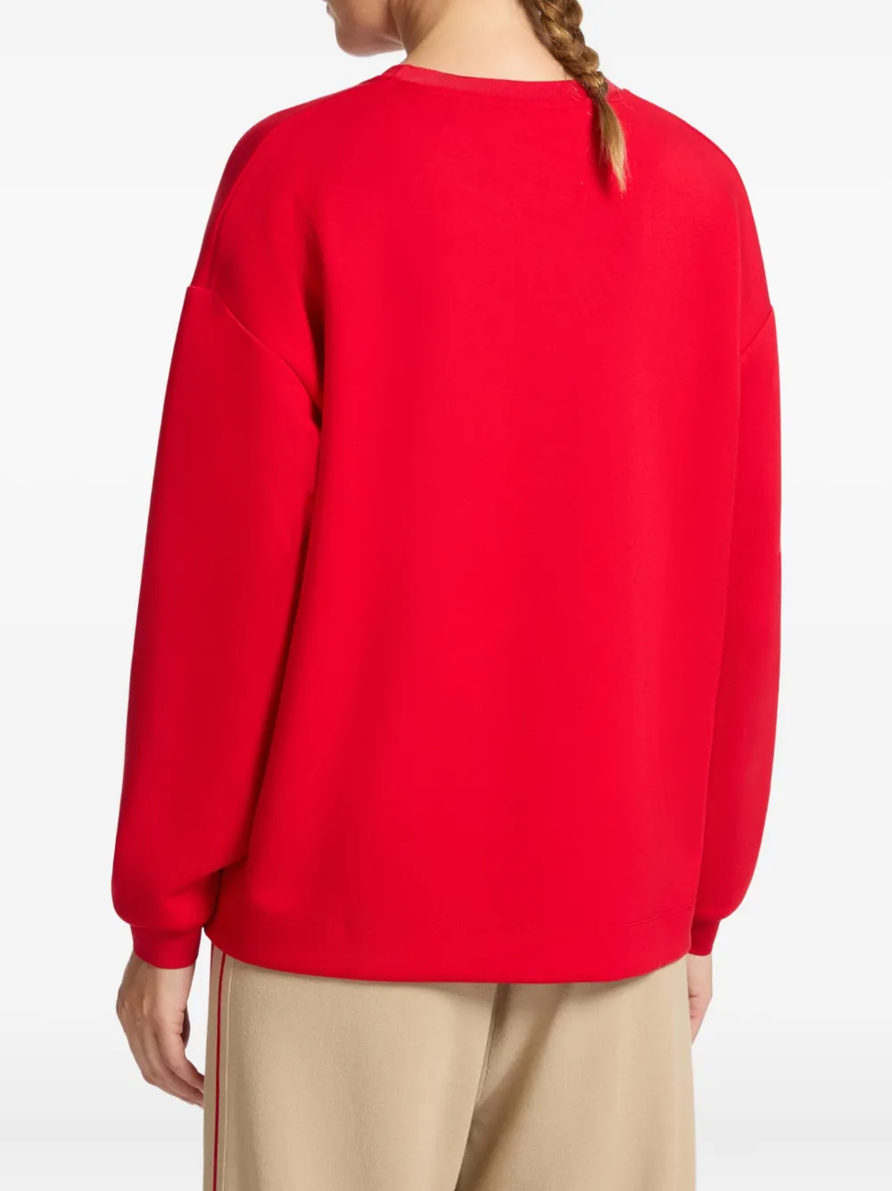  Elena Miro` Embellished Sweatshirt - Red 