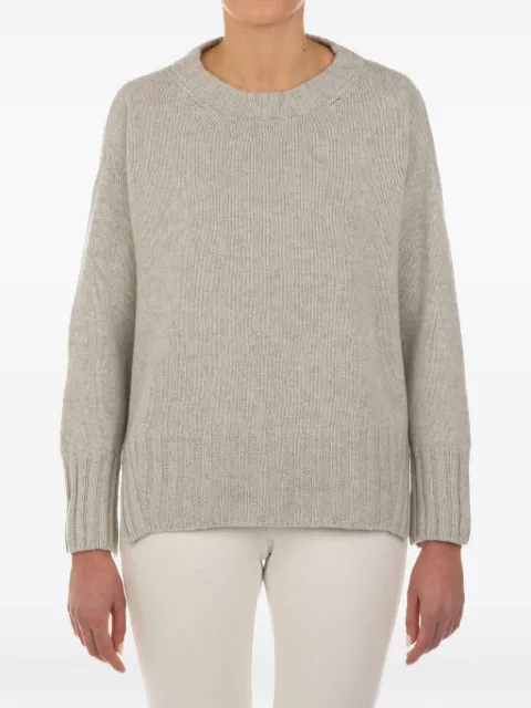 Le Tricot Perugia ribbed-hem wool sweater