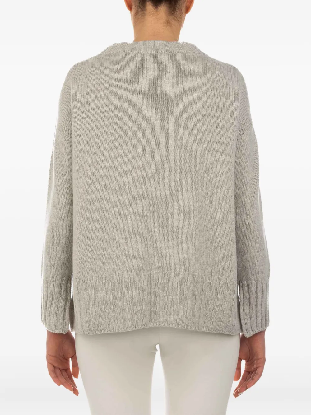 Le Tricot Perugia ribbed-hem wool sweater | Knitted Sweaters | Image 2