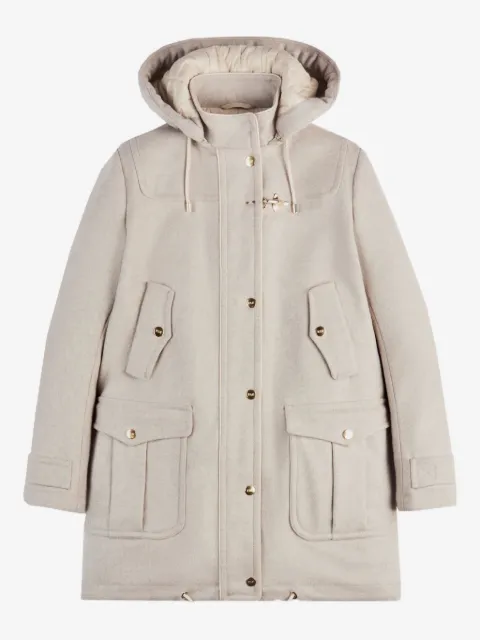 Fay hooded coat
