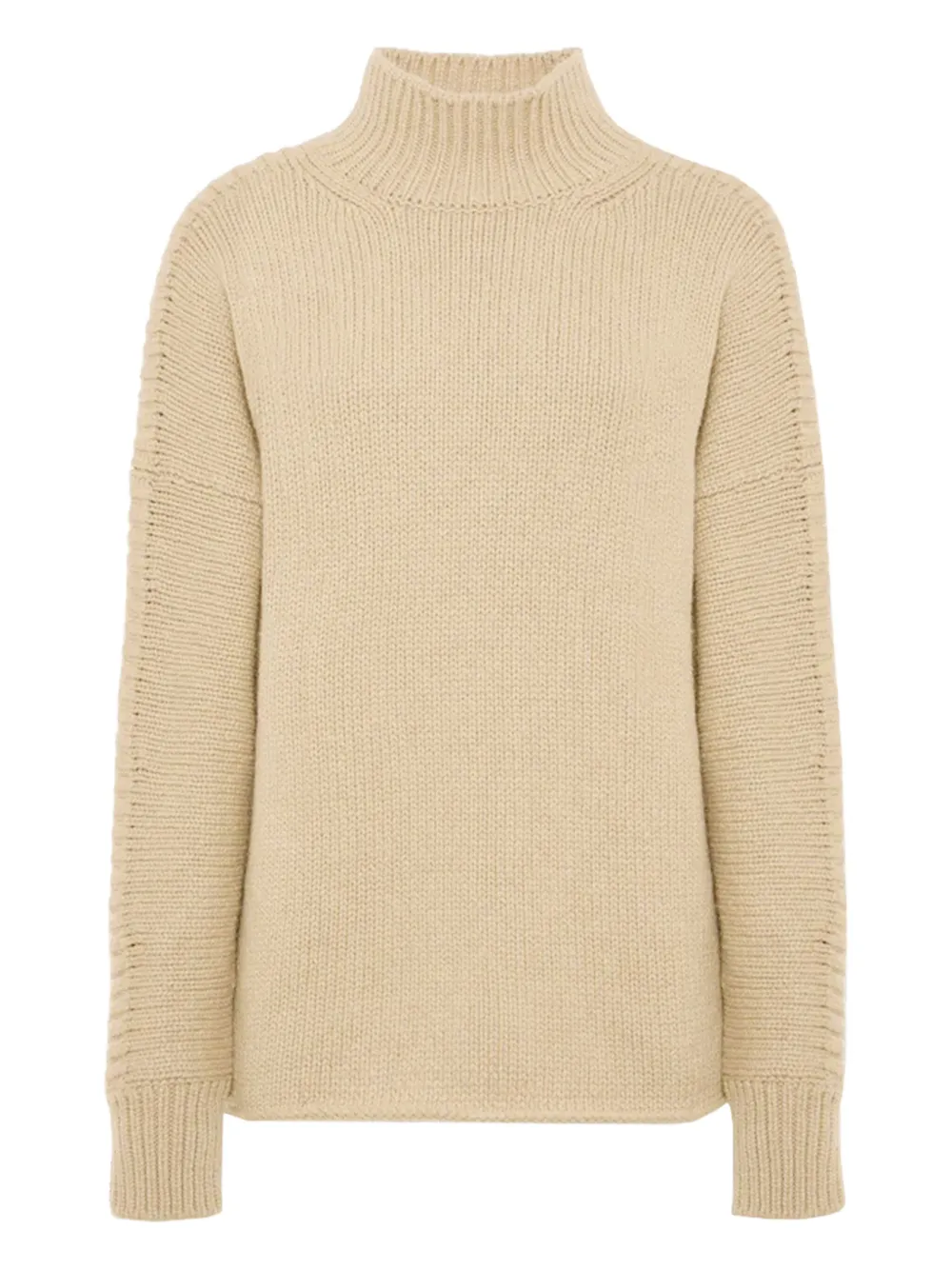 Malo turtleneck ribbed sweater - ニュートラル Malo turtleneck ribbed sweater - ニュートラル