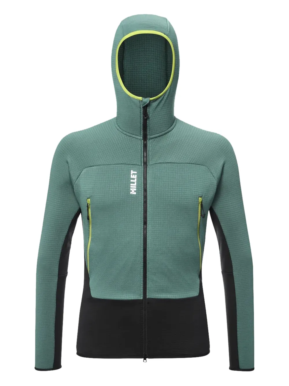 MILLET Fusion Grid hooded fleece jacket | Black | Image 1
