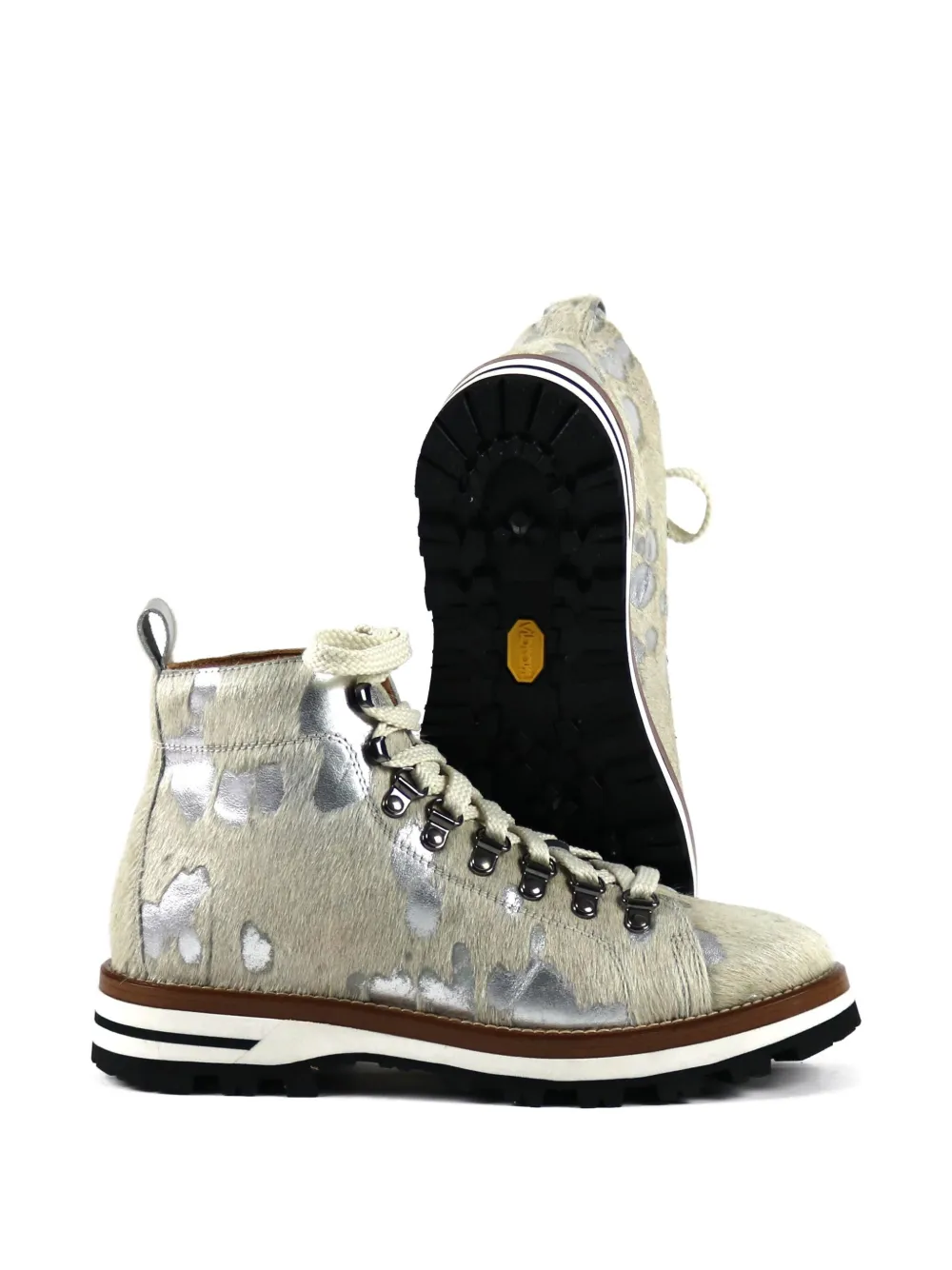 Monpiz Lace-up Boots In Green
