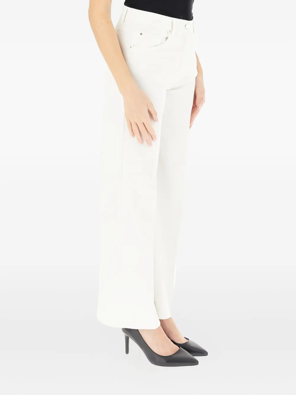 Seventy wide-leg jeans - Wit