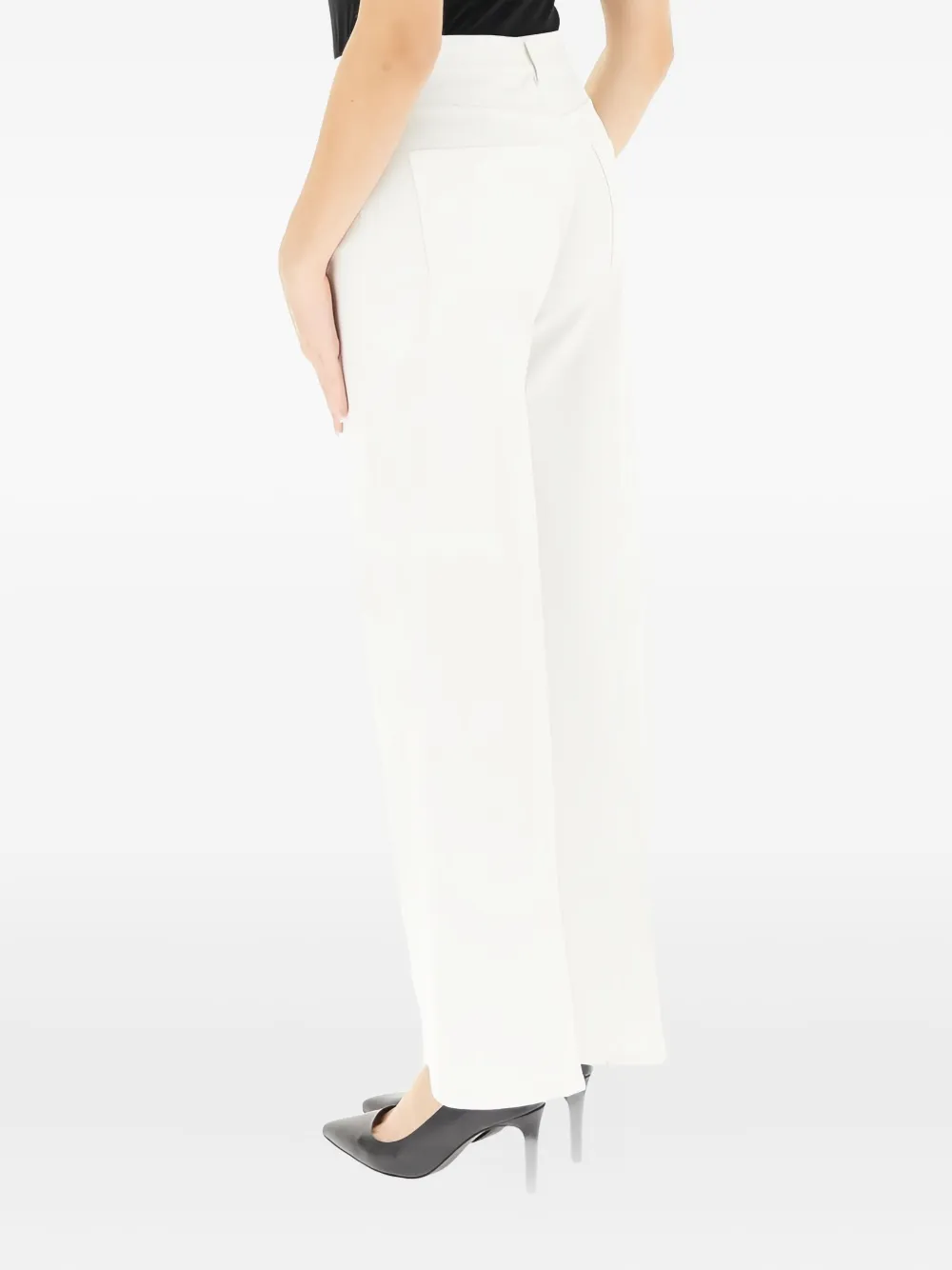 Seventy Jeans met wijde pijpen Wit