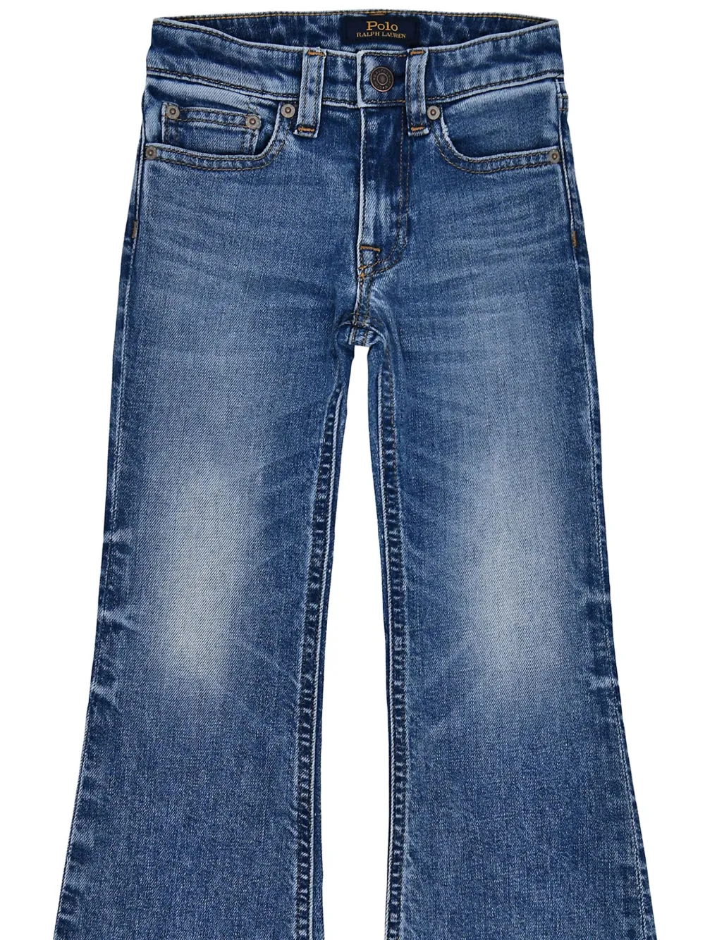 Polo Ralph Lauren Bell-bottom Jeans In Blue