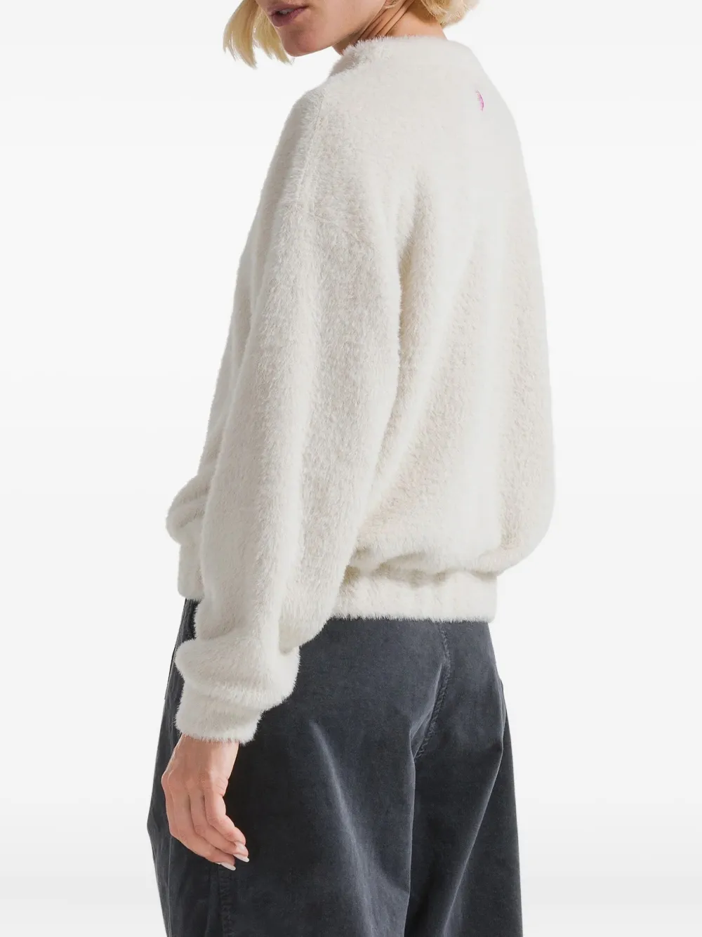 DEHA Sweater met ronde hals Wit