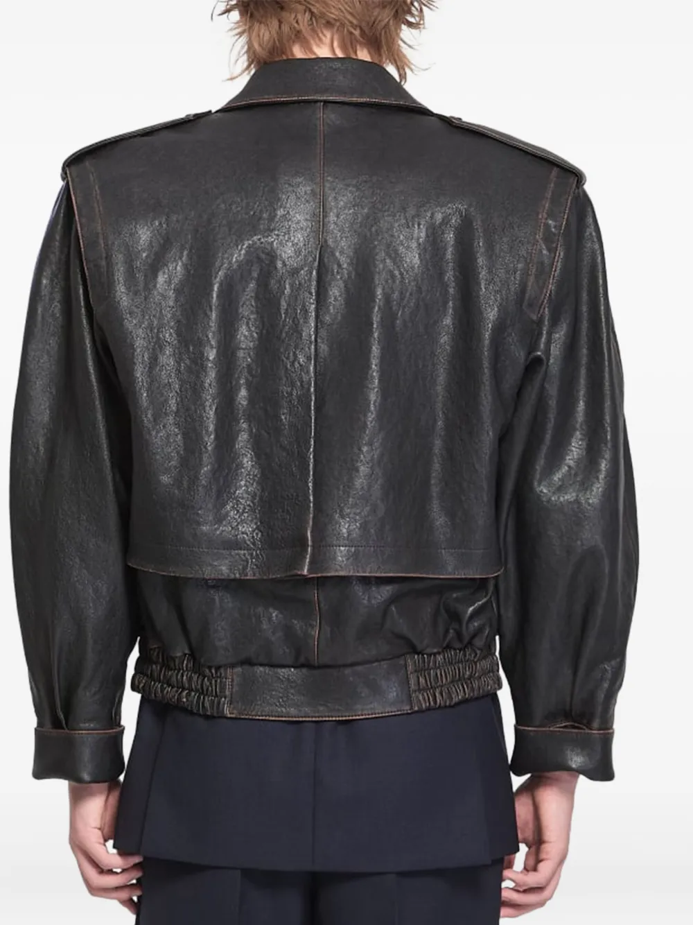 Saint Laurent zip-up jacket | Leather Jackets | Image 2