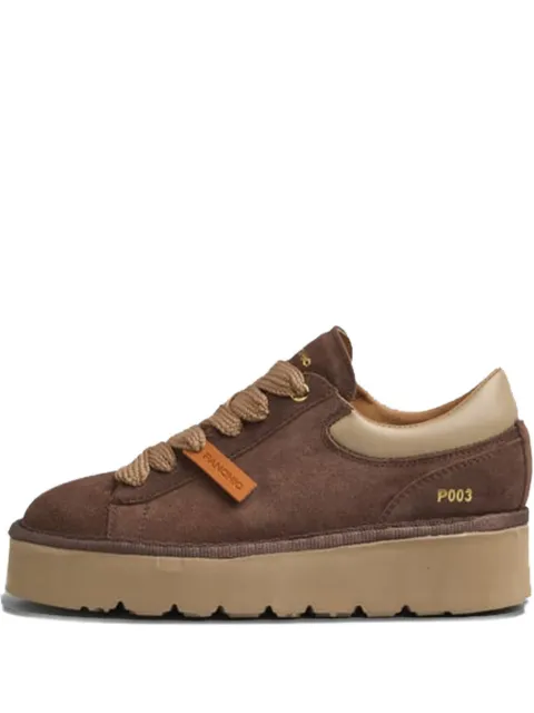 PANCHIC lace-up platform sneakers