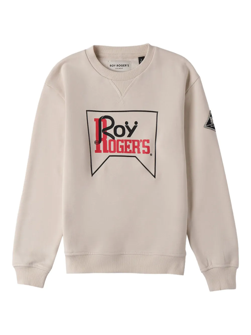 Roy Rogers Kids logo-print sweatshirt - Toni neutri