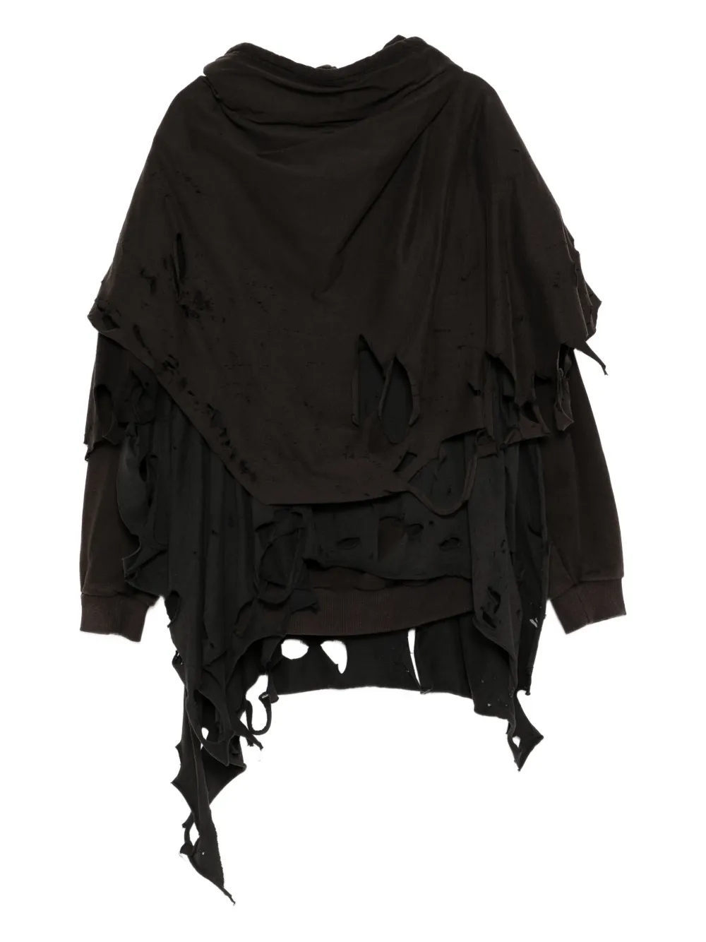 Doublet phantom frayed hoodie | Hoodies | Image 2