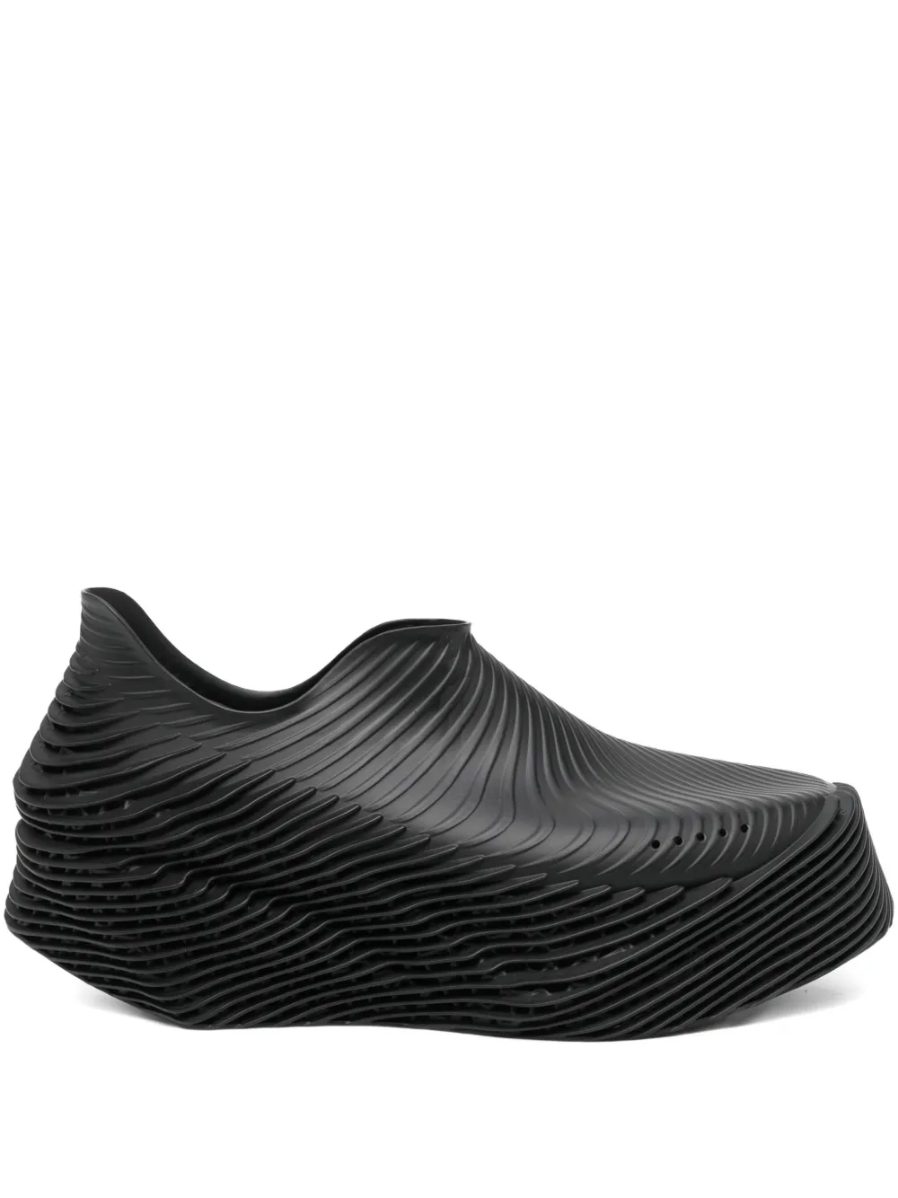 Aliveform Stratum Loafers In Black