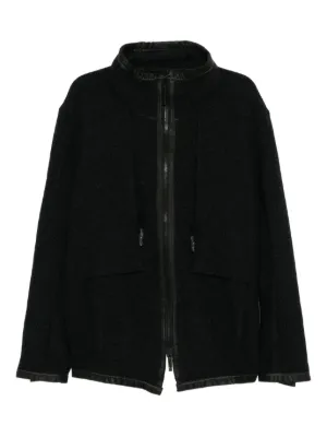 69 zip-up Hooded Jacket | Black | FARFETCH