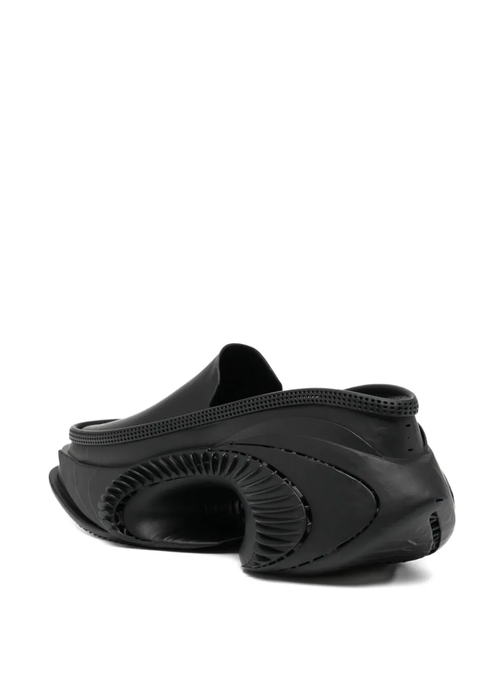 Aliveform Spiralis Loafers In Black