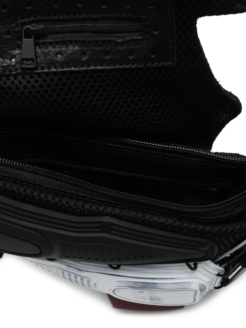 Innerraum Schoudertas met patchwork Zwart