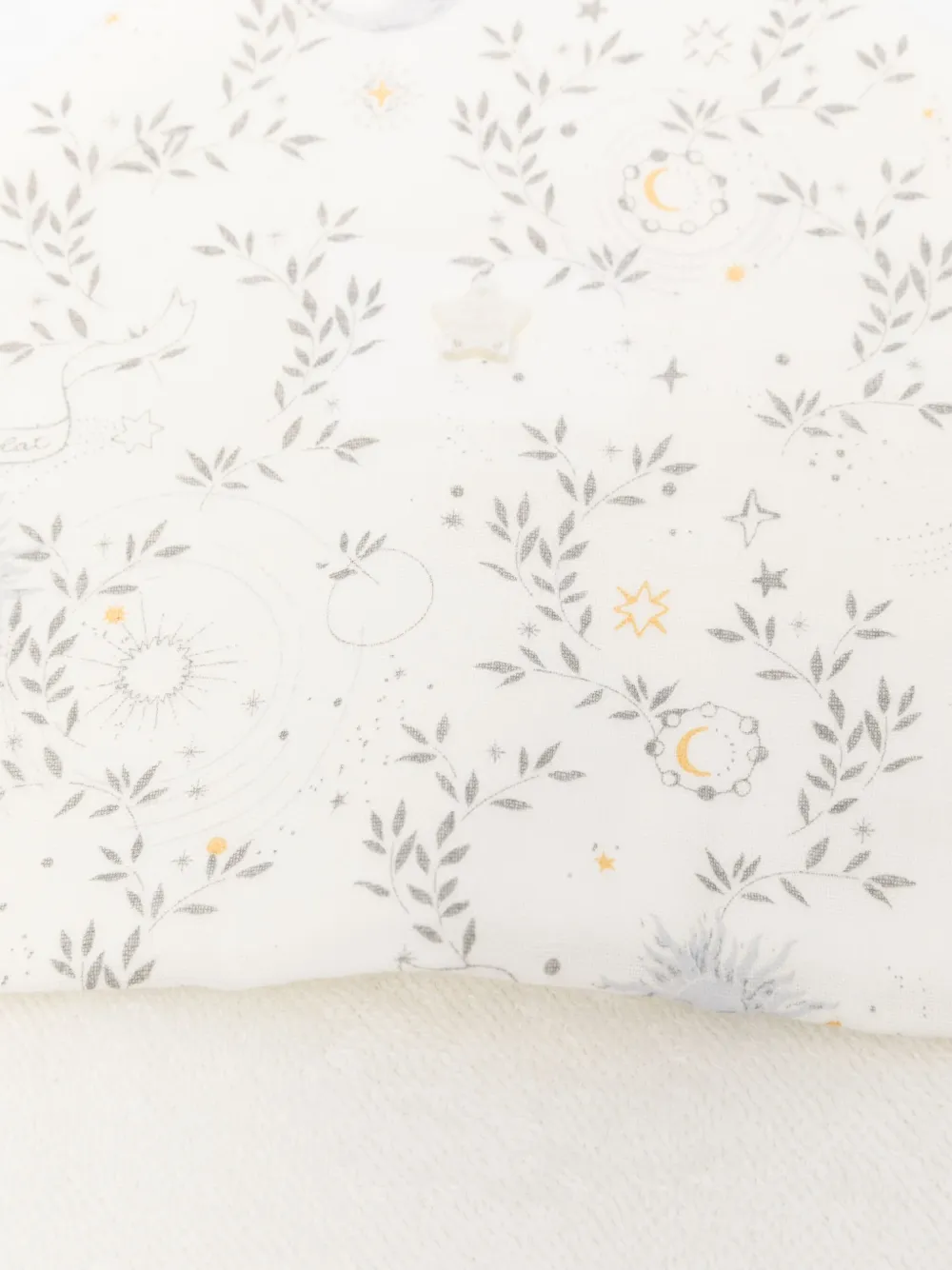 Tartine Et Chocolat Handdoek met capuchon en print Wit