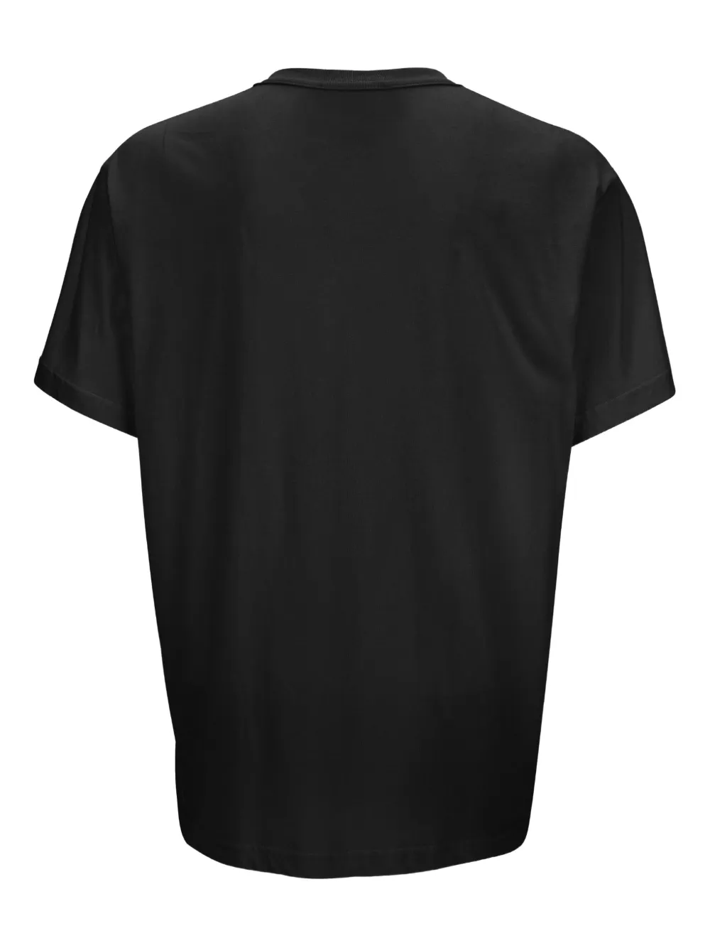 Versace Jeans Couture T-shirt met logopatch - Zwart