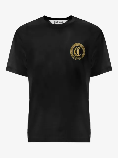 Just Cavalli t-shirt à plaque logo