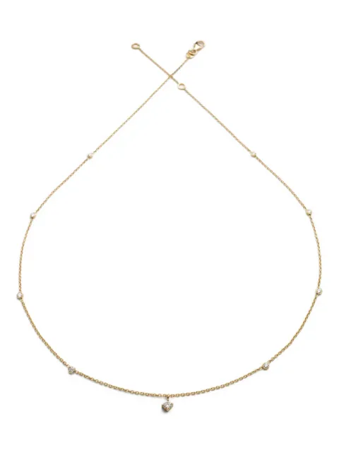 We by WHITEbIRD 18K yellow gold Holly diamond necklace