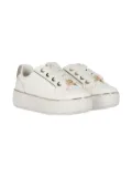 Michael Kors Kids logo-embellished platform sneakers - White