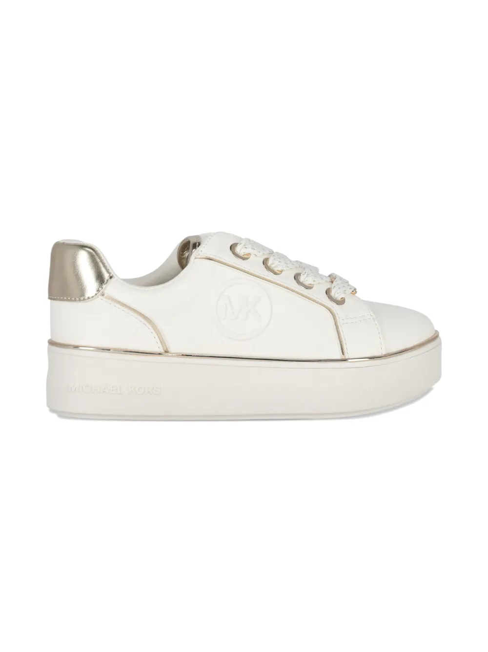 Michael Kors Kids logo-embellished platform sneakers | Girls Shoes | Image 2