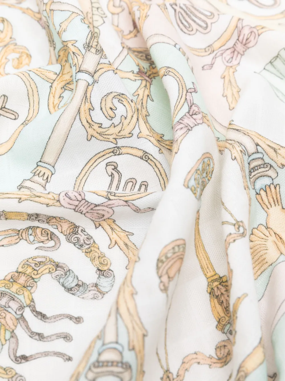 Atelier Choux Zodiac deken met print - Blauw
